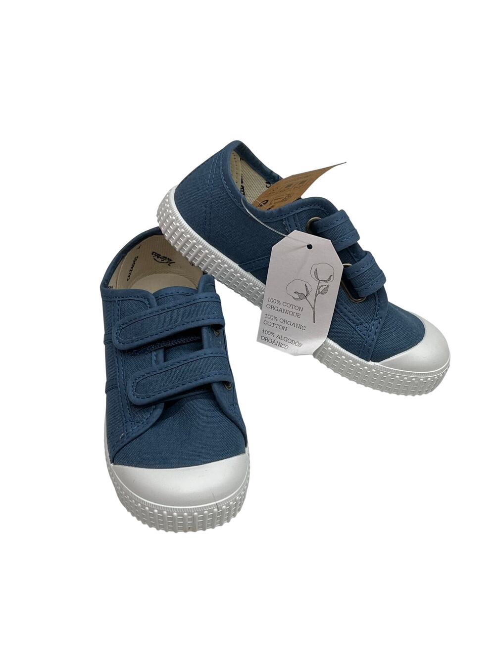 NWT Victoria 28EU (11 US) Velcro Sneakers in Jeans